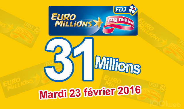 tirage euromillion 23 fevrier tirage euromillion 23 fevrier