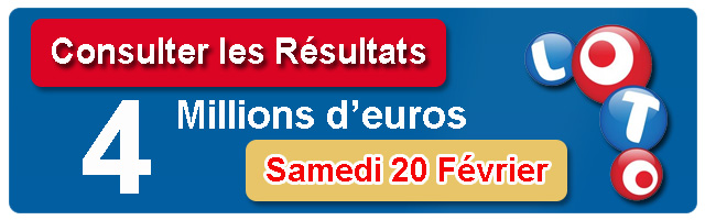 Résultat du Tirage du Loto du Samedi 20 Février 2016 resultat-tirage-loto-samedi-20-fevrier-2016